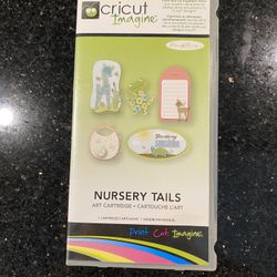 Cricut Imagine NURSERY TAILS Cartridge  Complete