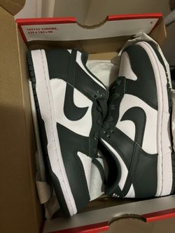 Kids 1y Green Dunk Low Brand New