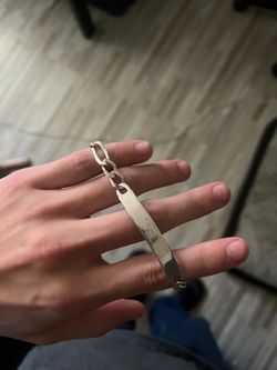 silver bracelet