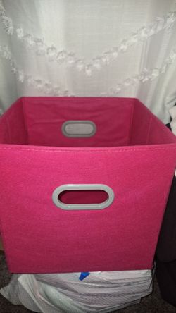 8 Pink Organizer Bins - All For $5
