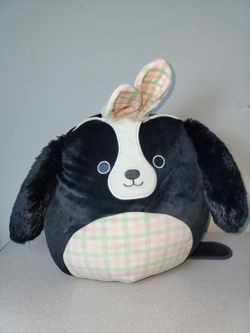 Squishmallows 8" Nathaniel the Bunny Ears Cocker Spaniel Dog Plush Stuffed