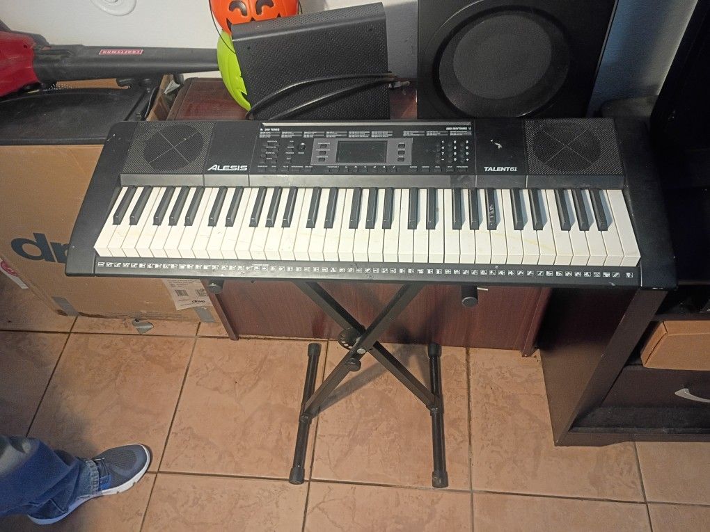 Piano With Stand