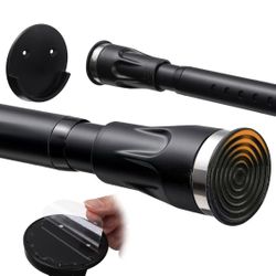 Shower Curtain Rod, 3-in-1 Installation (No Drilling, Adhesive Or Screw In Mount