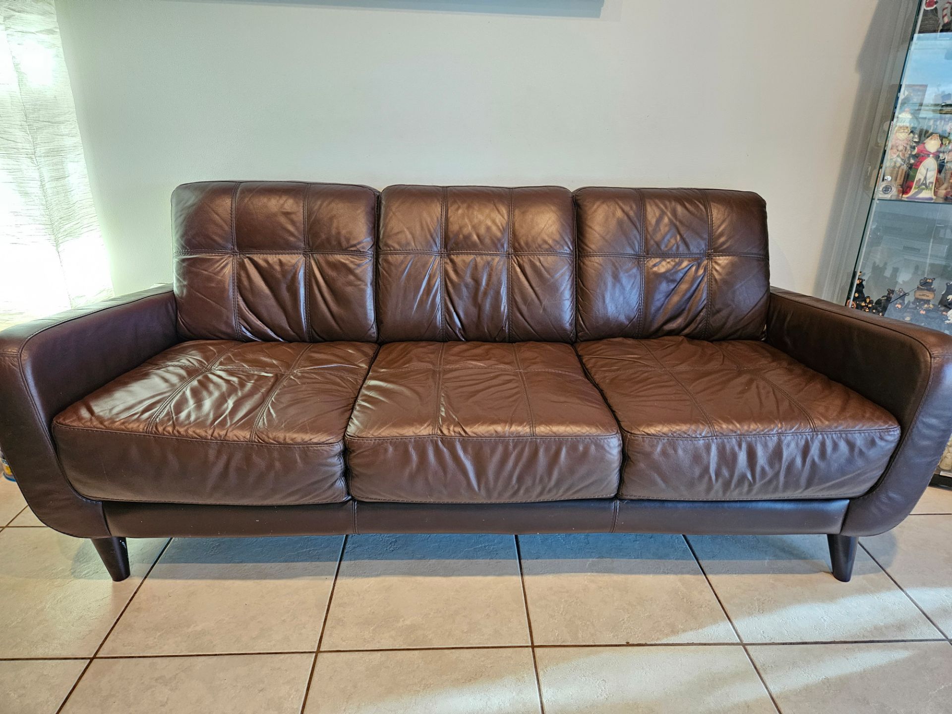 BROWN SOFA