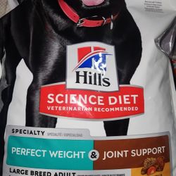 Hill's Science Diet Adult Perfect Weight Chicken Large Breed Dry Dog Food, 25 lb