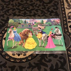 Disney’s Princess Poster  PICK UP ONLY $2. 