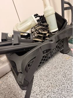 Club Car Tempo/Onward OEM Rear Basket, Roof Struts & Sand Bottles