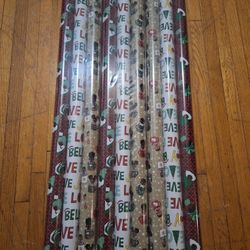 Brand New Rolls Wrapping Paper