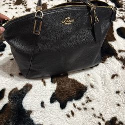 Black Coach Purse 