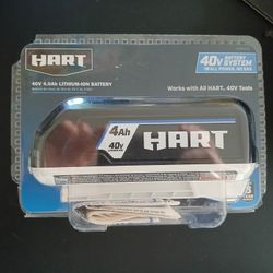 hart 40v battery brand new