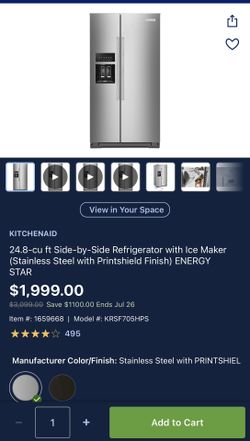 BRAND NEW REFRIGERATOR 