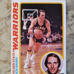 '78 Topps Rick Barry Basketball Card! 