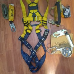 Safety Harness 3M SALA Halo Yo-yo Soft Stop Lanyards And Vertical Line Fall Arrester 