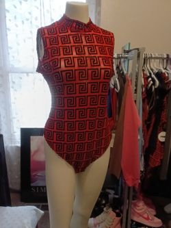 See-through sheer blouse