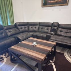 Sofa Set With Recliner For Sale - move Out Sale