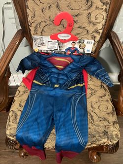 Superman costume XS 3-4