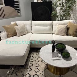 Teddy Fabric Sectional Sofa 