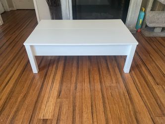 Delivery Available / white coffee table