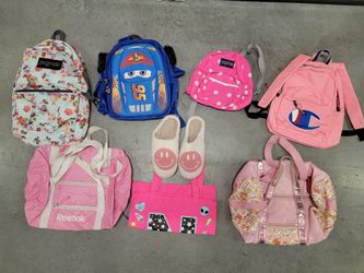 $25 for all, Mixed Lot Of (8) Beautiful Backpacks and Bags...
