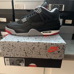 Jordan Retro 4 Bred Reimagined Sz 10.5