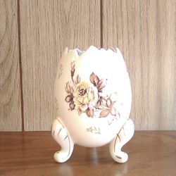Vintage Napcoware Cracked Egg Vase