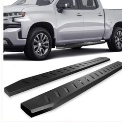 ☀️#A34 - 6" Running Board Side Step Bars Nerf bars Fit 2005-2022 Toyota Tacoma Double & Crew Cab