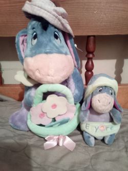 Disney Eeyore plush figures