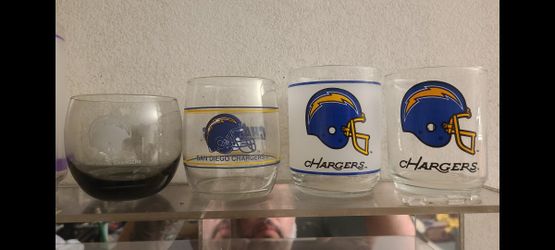 SD Chargers Glass Tumblers 