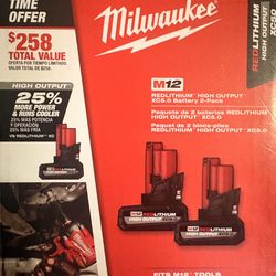 Milwaukee M12 5.0 High Output Battery’s New