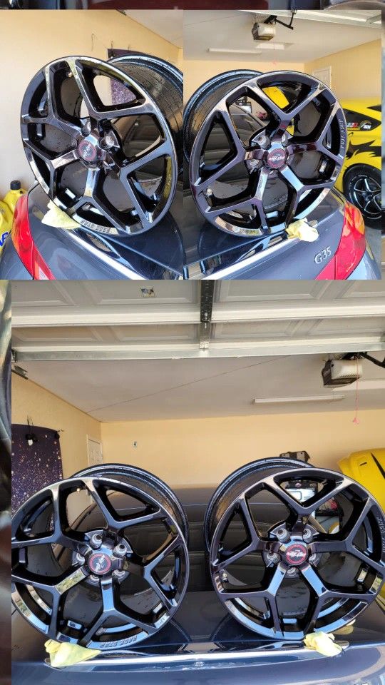 Race Star 95 Recluse Black Chrome Wheel; 17x10.5 5x114