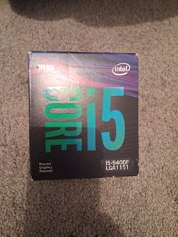 Intel core i5 9th gen