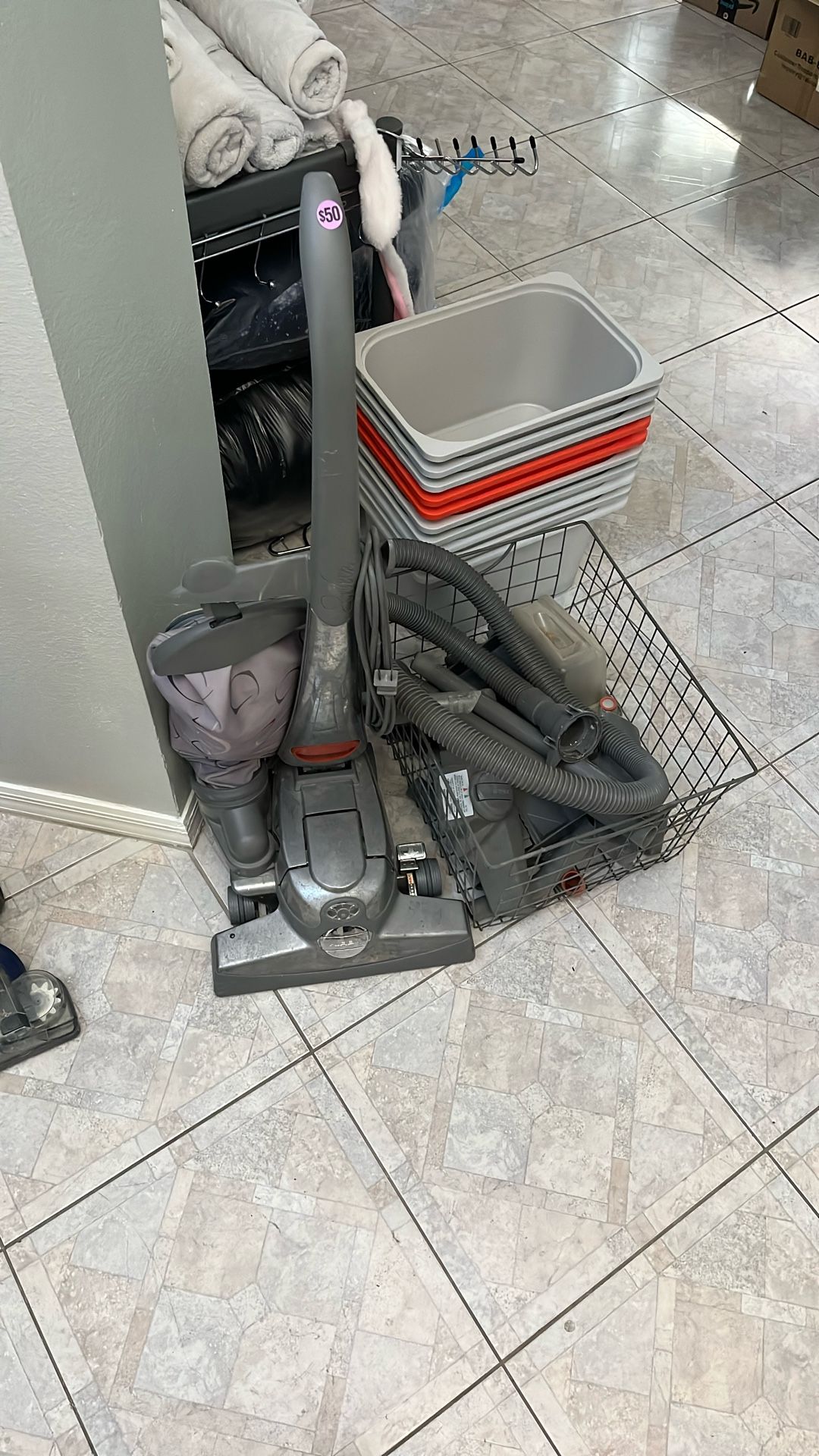 Kirby. Vacuum With Shampoo Attachment
