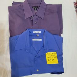 Men Dress Shirts (L)