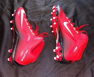 Alpha Pro NWOT Nike Skin Red Men’s Cleats Size 12.5