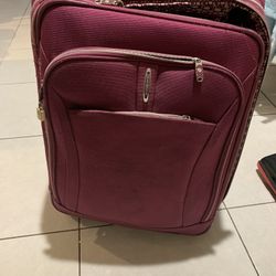 Olympia Magenta Luggage