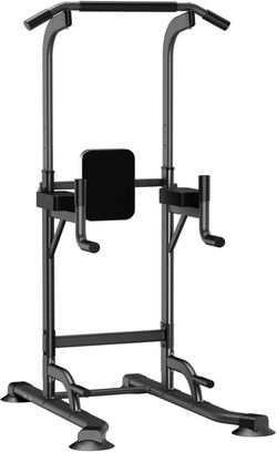 NEW Adjustable Power Tower | Pull-Up & Dip Station Home Gym