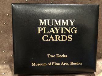 Mummy playing cards