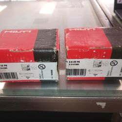 New HILTI 100x X-U 22 P8 Universal Nail 7/8" Set Of 2 