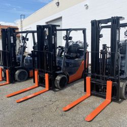 3 Toyota Propane Forklifts Available 