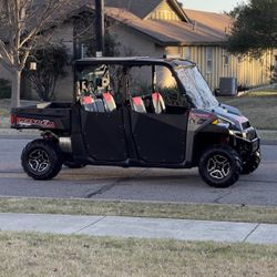2015 Polaris Ranger Crew 900 Cc EPS 4 × 4 Clean Title Power Steering 