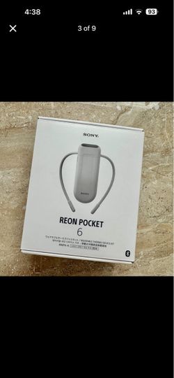 Sony Reon Pocket 6 Wearable Thermo Device - Heating & Cooling