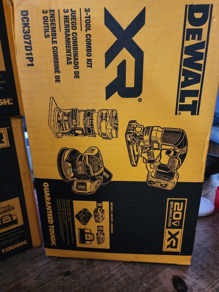 Dewalt 3 Piece Xr Combos 400