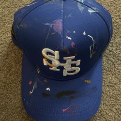 Blue Adjustable Hat 