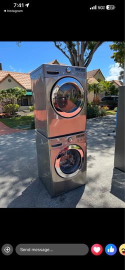 LG STACKABLE WASHER/DRYER