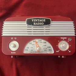 Vintage Radio 2 Band Radio Receiver AM/ FM Receiver