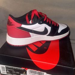 Make Jordan Retro 1 Low OG Black Tip 