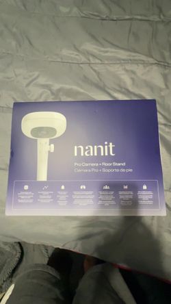 Nanit Pro Smart Baby Monitor & Floor Stand - White: Sleep Tracker, Movement Sensor, Wi-Fi Enabled, 2-Way Talk