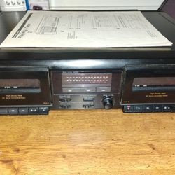 Sony TC-WE-350 Stereo Dual Cassette Deck