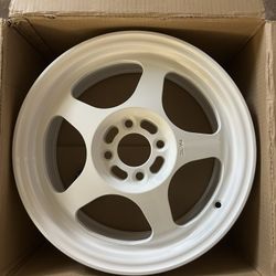 ROTA Slipstream wheel 15x6.5 | 4x100 | +40 | 67.1 hub White Brand new, never mounted 