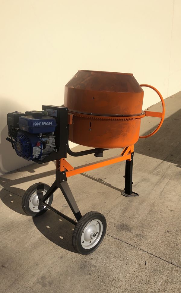 9 cubic ft cement concrete mixer 6.5hp gas power for Sale in ROWLAND